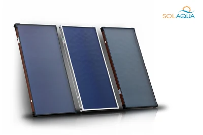 Flat Plate Thermal Collector Panel Withselective Black Chrome Solar Collector